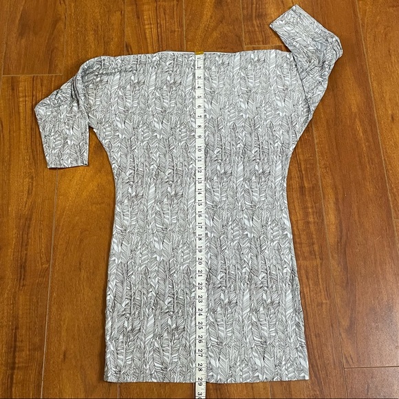 ARMANI EXCHANGE AX Tunic Geomatric Zipper Neckline XS - Picture 8 of 11